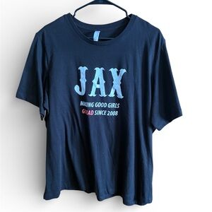Jax Black Graphic Tee